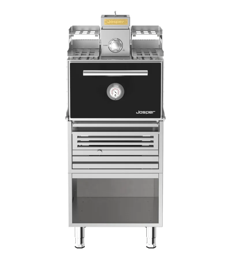Charcoal oven with table – HJXPROS80WT